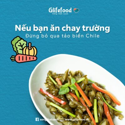 tảo biển Chile cho ng ăn chay trường