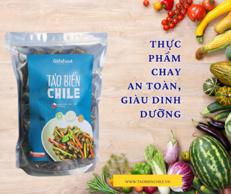 tảo, thực phẩm chay lành mạnh